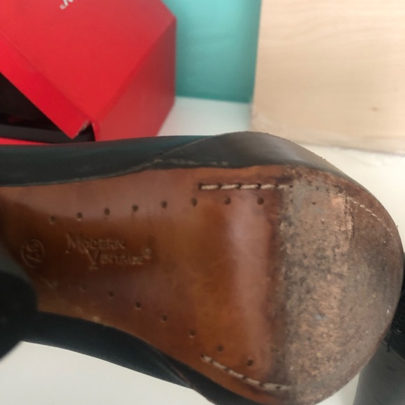 Vintage heels women’s Leather - Picture 8 of 8